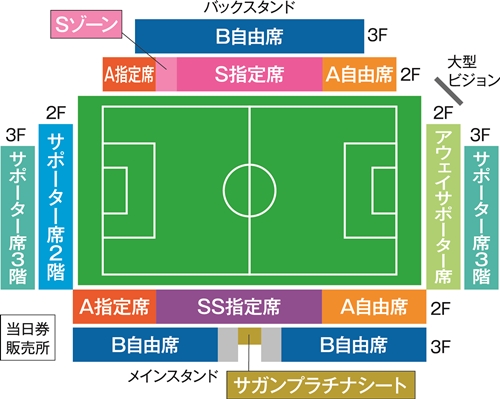 16明治安田生命ｊ１リーグ１ｓｔステージおよび 16ｊリーグヤマザキナビスコカップグループステージのホームゲームチケット販売について サガン鳥栖 公式 オフィシャルサイト