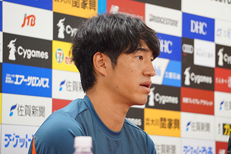 金崎夢生選手 新加入記者会見コメント サガン鳥栖 公式 オフィシャルサイト