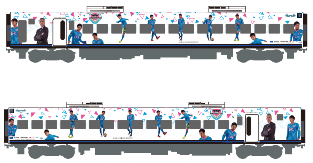 Jr九州5系特急かもめ サガン鳥栖ラッピングトレイン 運行決定のお知らせ サガン鳥栖 公式 オフィシャルサイト