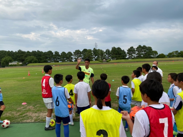 片渕浩一郎ヘッドコーチ鹿島市サッカー協会主催 鹿島市サッカースペシャルトレーニング に講師として参加 サガン鳥栖 公式 オフィシャルサイト